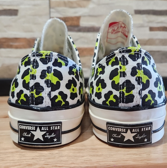 NWT Converse Chuck Taylor 70 OX Archive Print Leopard 164410C - Picture 6 of 12